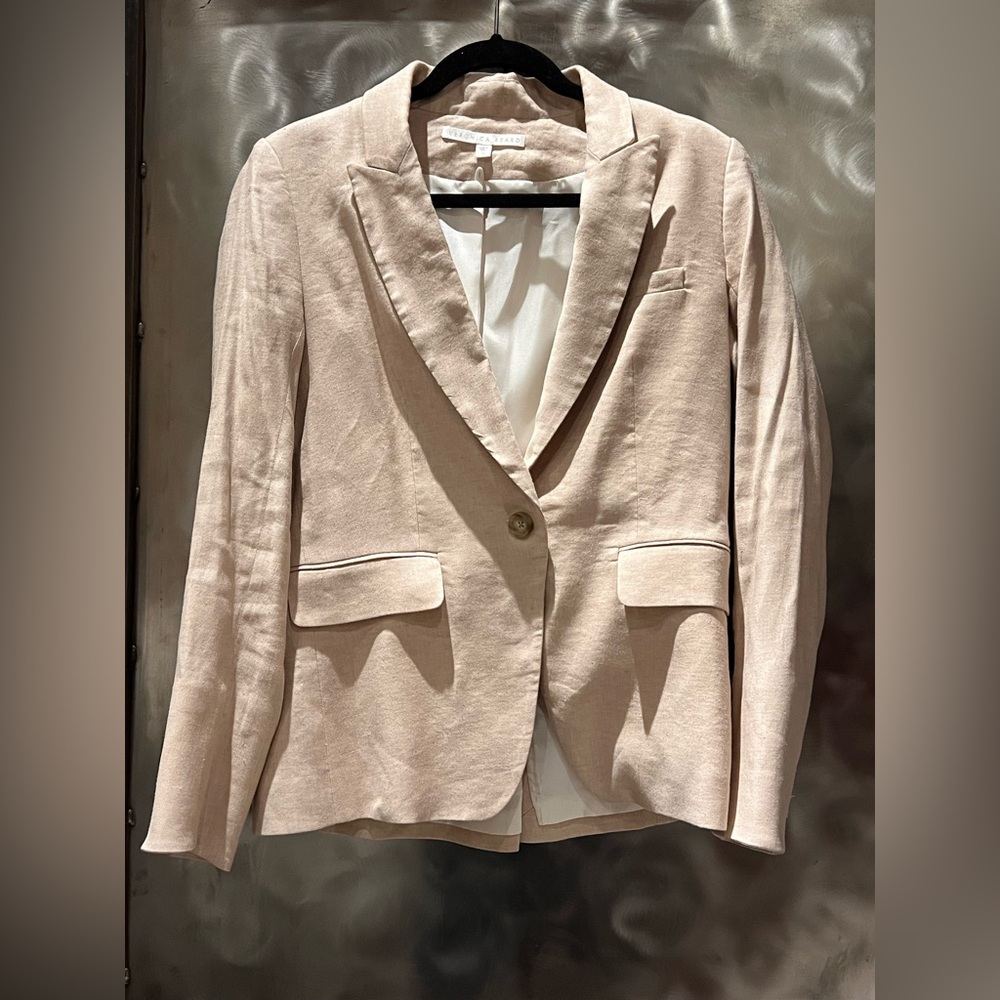 Veronica Beard Beige Blazer Sz 10